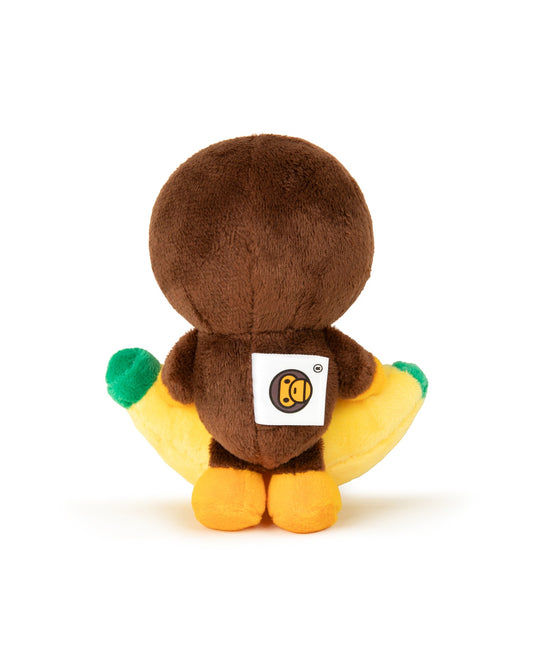 香港直郵 BABY MILO STORE 卡通毛絨香蕉小猴桌麵顯示器擺件公仔4583 0MXBCW4583XXR