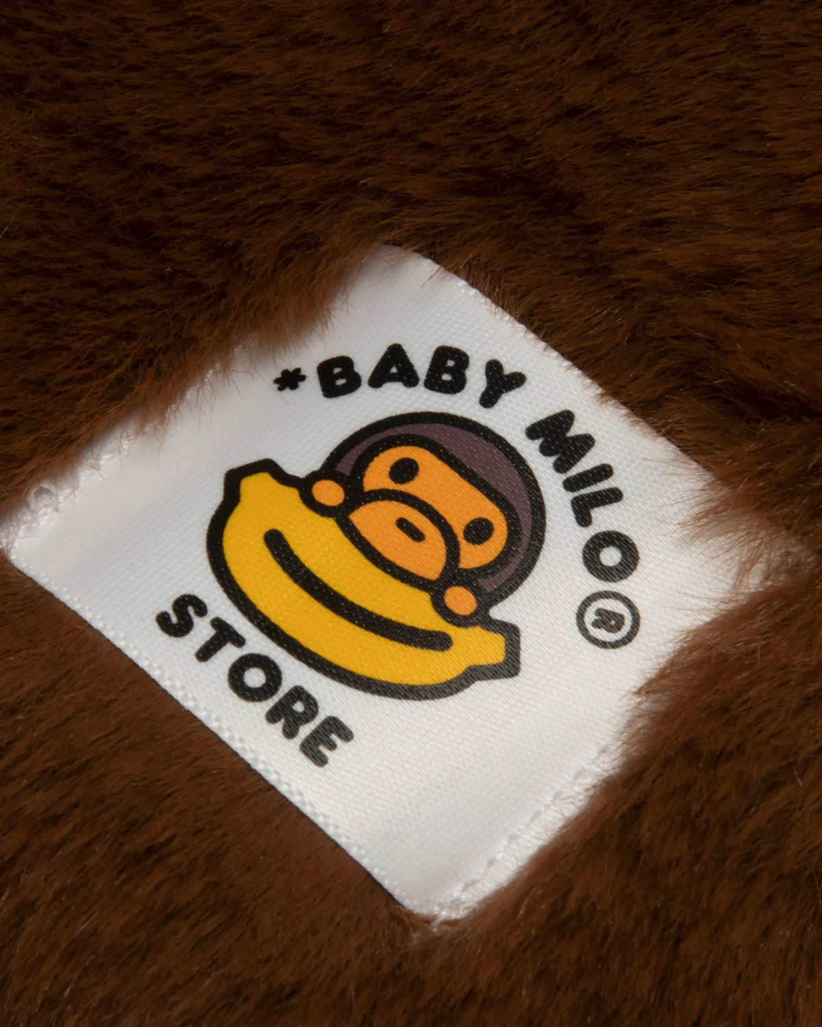 BABY MILO STORE 卡通小猴毛絨連帽圍巾4578 0MXSFW4578XXR