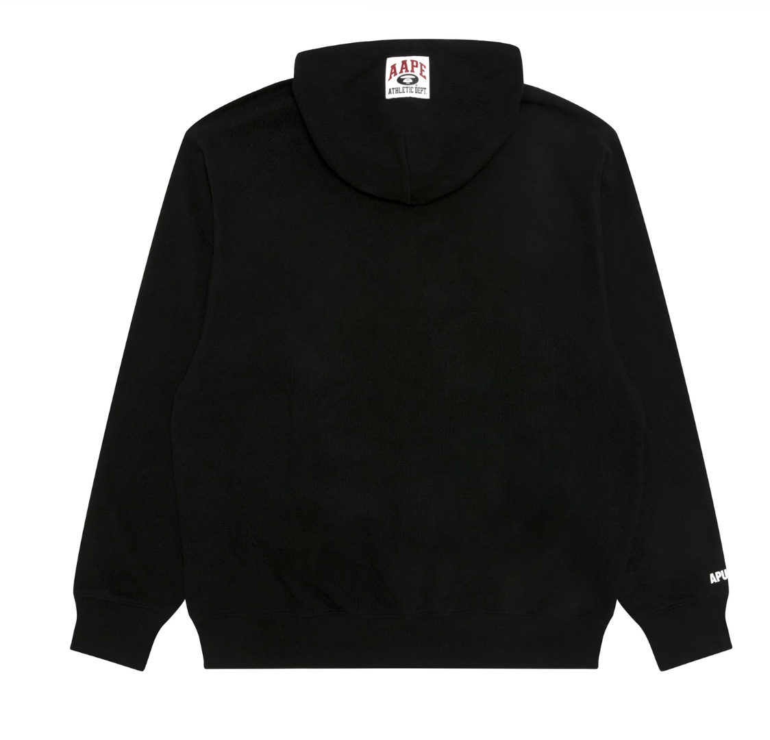 香港代購 專櫃正品 25秋冬 Aape 字母徽章簡約潮流薄絨休閒衛衣外套C378