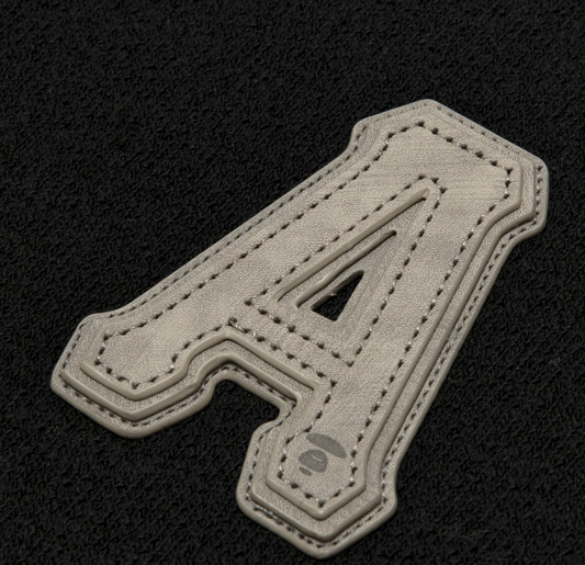 香港代購 專櫃正品 25秋冬 Aape 字母徽章簡約潮流薄絨休閒衛衣外套C378