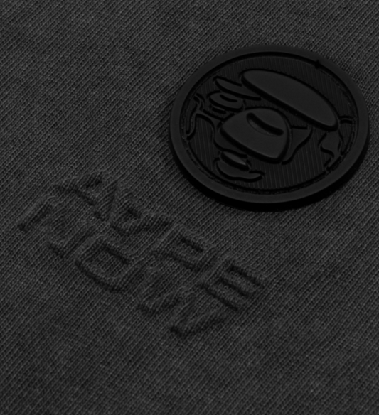 香港代購 專櫃正品 26春夏 Aape 男 AAPENOW 猿人徽章復古水洗做舊潮流舒適短袖T恤1810