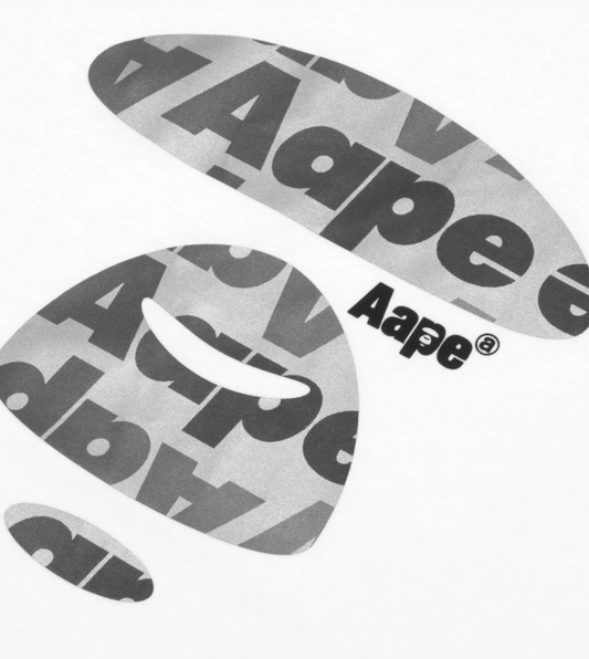 Aape 男裝 猿顏字母印花潮流休閑簡約短袖T恤1450