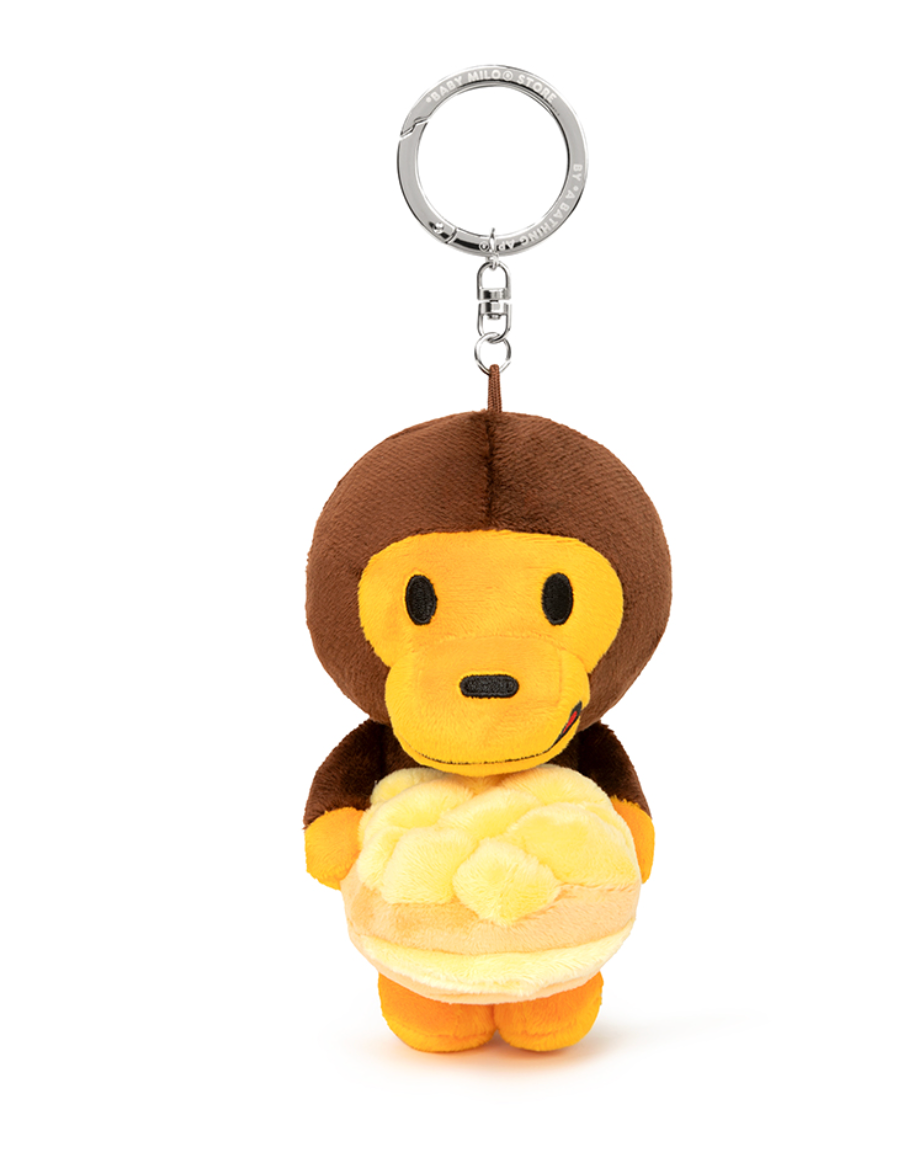 BABY MILO STORE配飾【香港限定】菠蘿包小猴掛件鑰匙扣