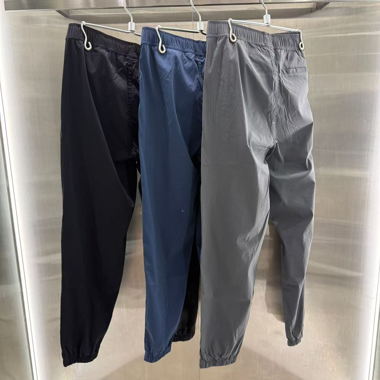 香港直郵 Aape 男裝 猿顏徽章字母印花束腳簡約休閑長褲6900