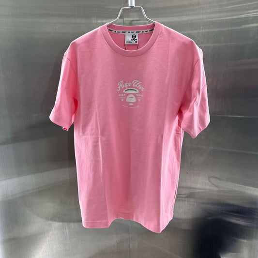 香港直郵 專櫃正品 Aape 男裝 26春夏愛心猿顏字母圖案印花短袖T恤1856