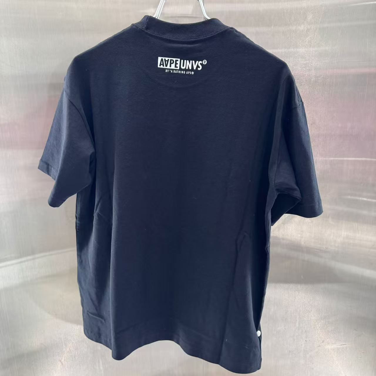香港代購 專櫃正品 26春夏 Aape 男 AAPENOW 字母圓環猿人徽章印花舒適休閒短袖T恤1833