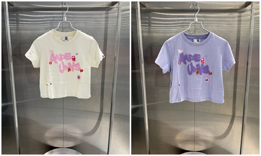 香港代購 專櫃正品 26春夏 Aape 女 AAPEUNVS 美式塗鴉卡通圖案印花潮流短袖T恤1899