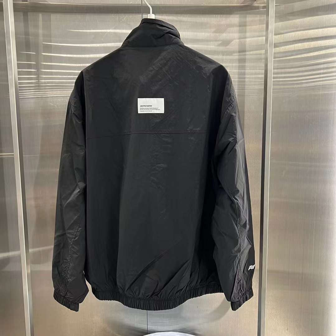 Aape 23 男裝 秋冬 猿顏迷彩徽章字母印花拉鏈薄夾克外套 7601XXL