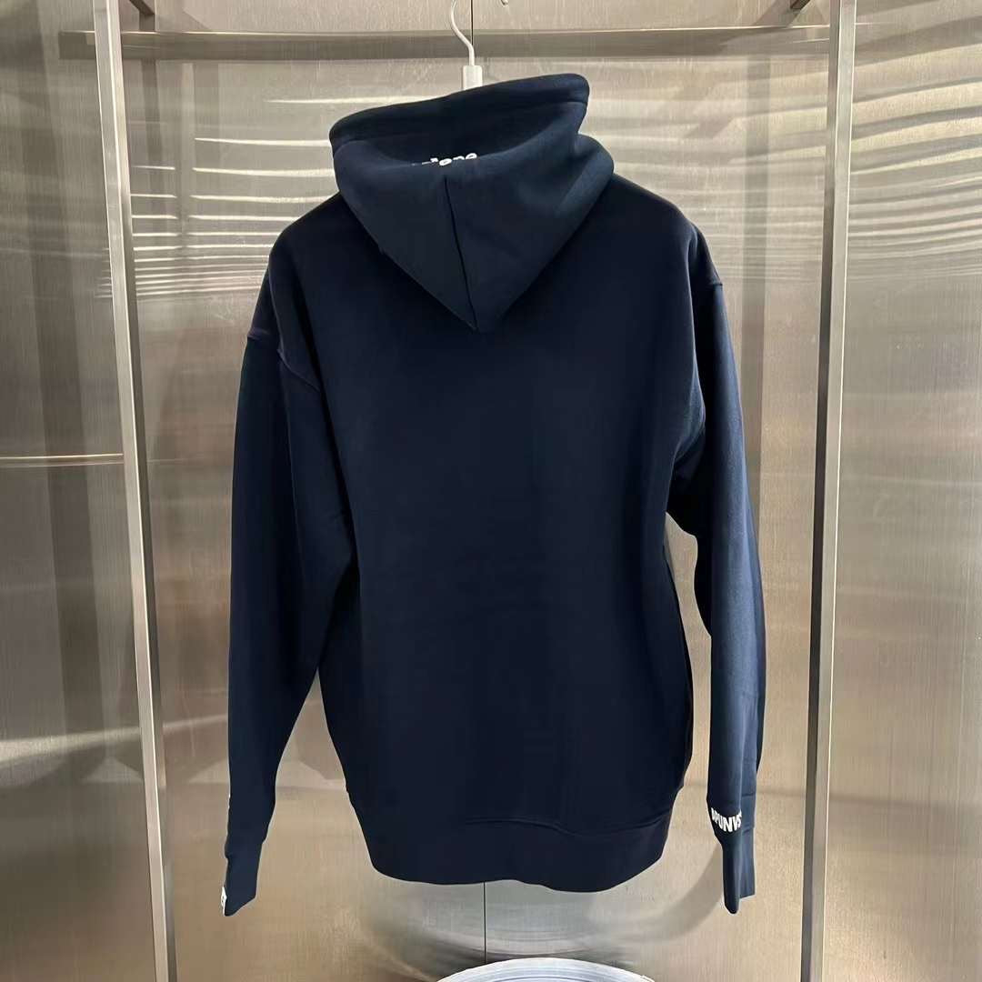 AAPE Moonface printed hoodie 23 男裝 秋冬 猿顏字母圖案印花寬松連帽薄絨衛衣 A328XXL