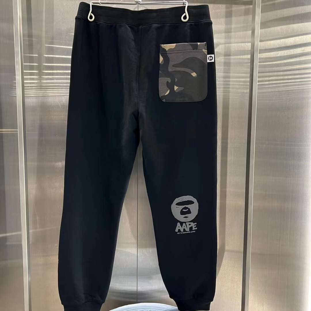 Aape 23 秋冬 男裝 鬆緊腰運動褲 A638
