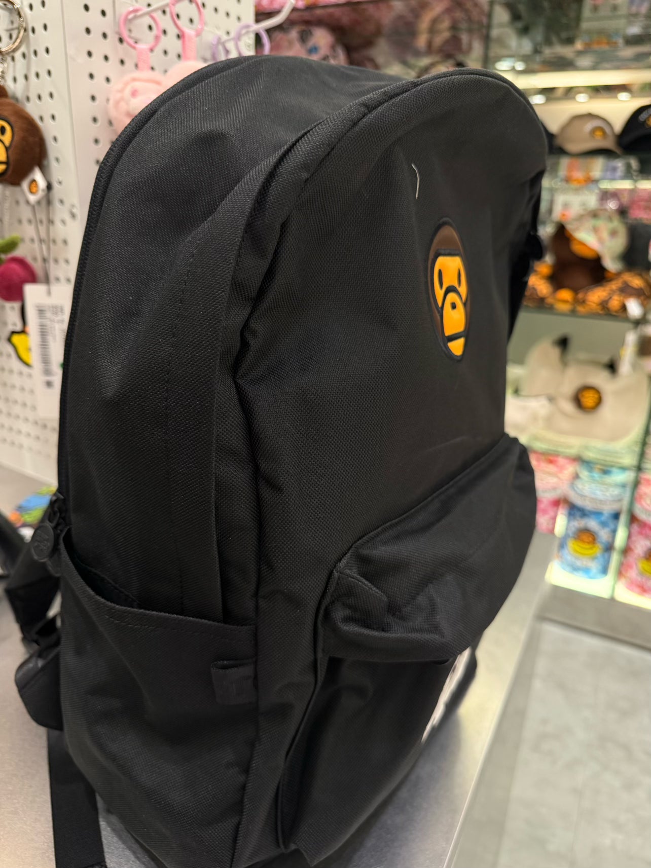 BABY MILO STORE 2026 秋冬 卡通小猴字母印花雙肩包(大)4520