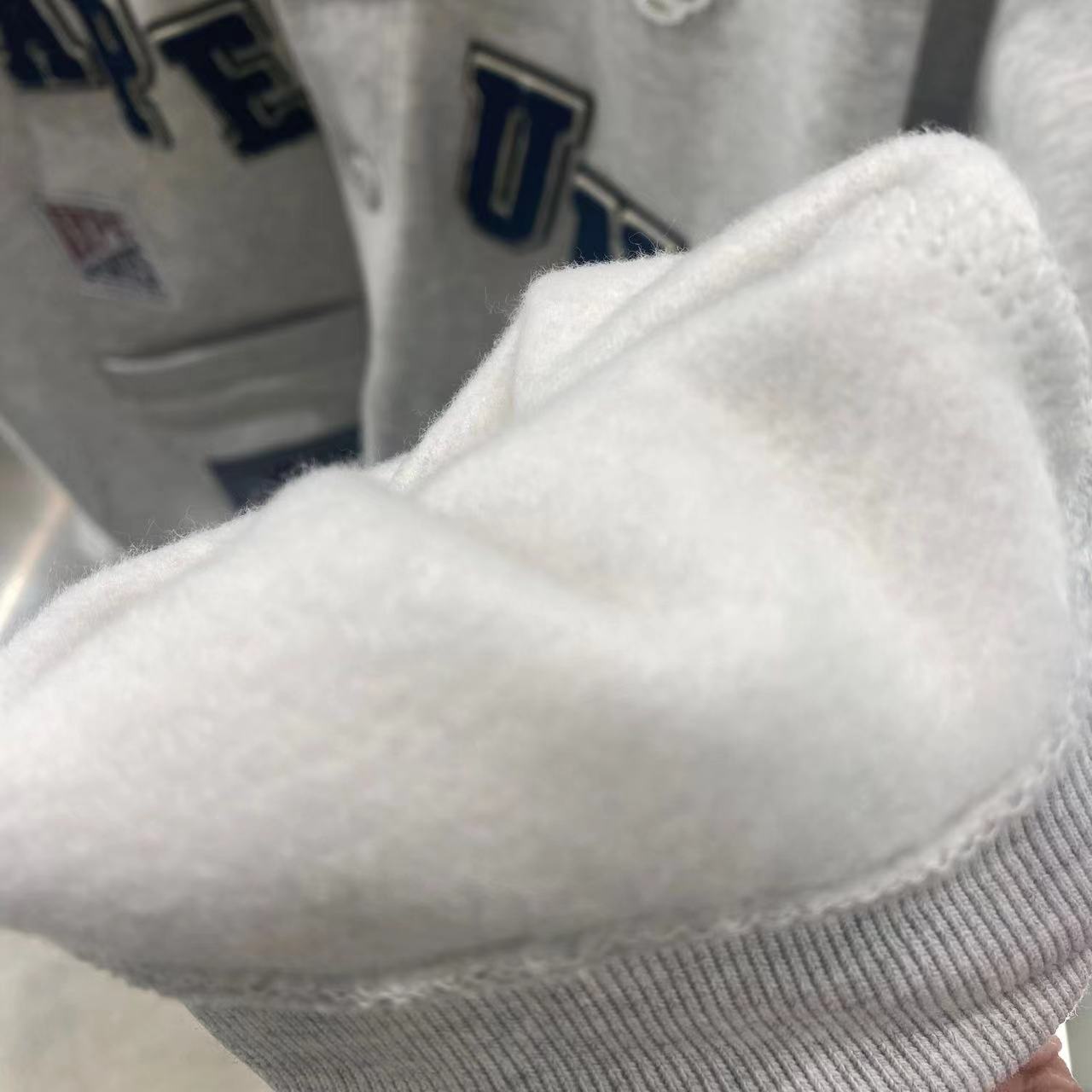 香港專櫃代購 Aape 男裝 24秋冬男款猿顏徽章休閑潮流厚絨開衫衛衣外套348