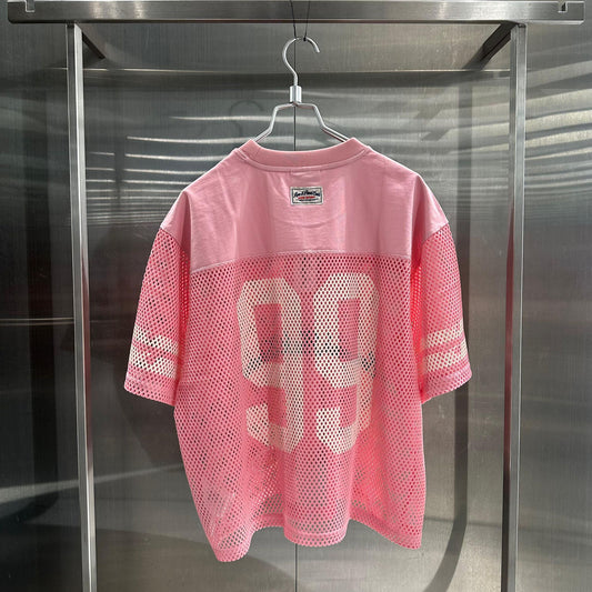 Aape 香港直郵 26春夏 男 猿人刺繡章網眼短袖T恤球衣1854