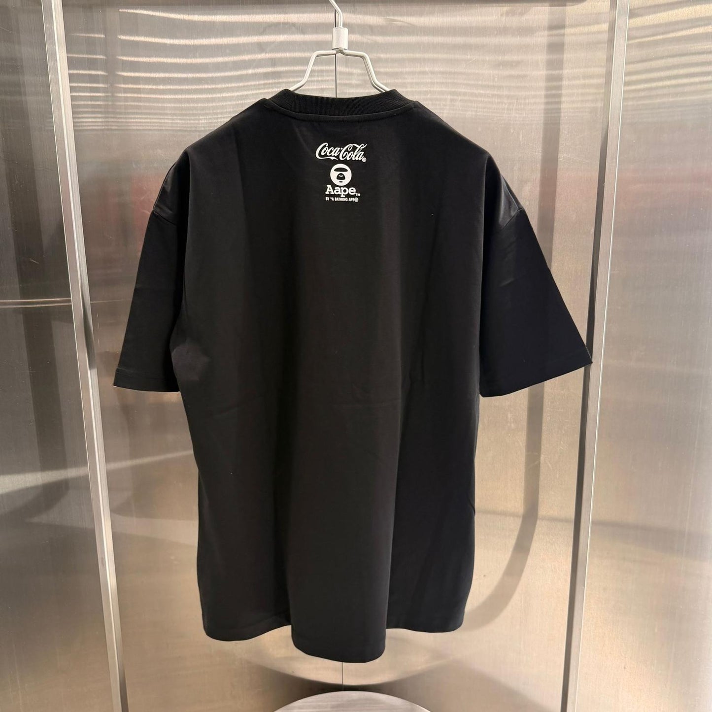 香港代購 專櫃正品 26春夏 Aape 男 可口可樂(COCA-COLA)聯名款猿人迷彩印花短袖T恤9789
