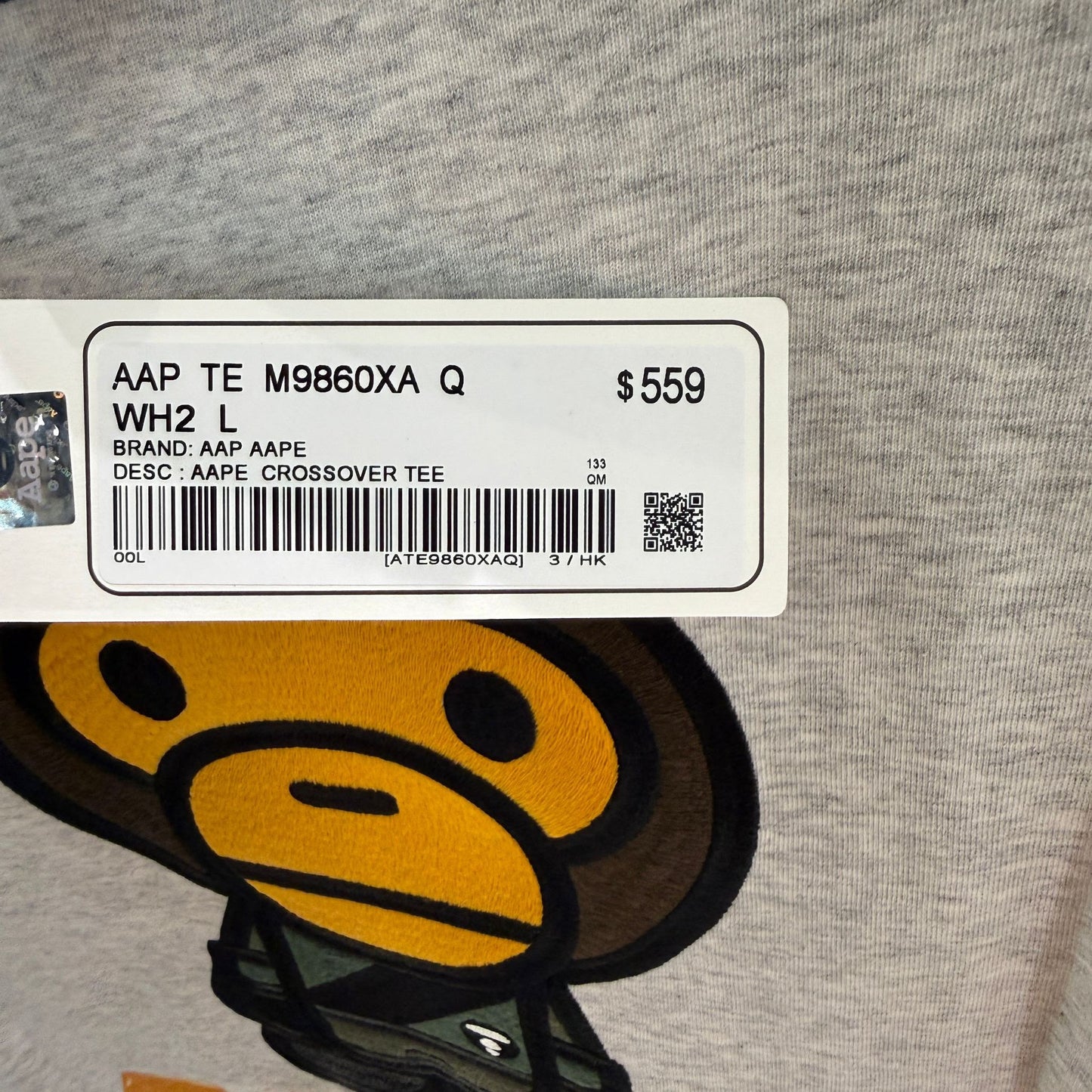 AAPE X Baby Milo Store tee 9860