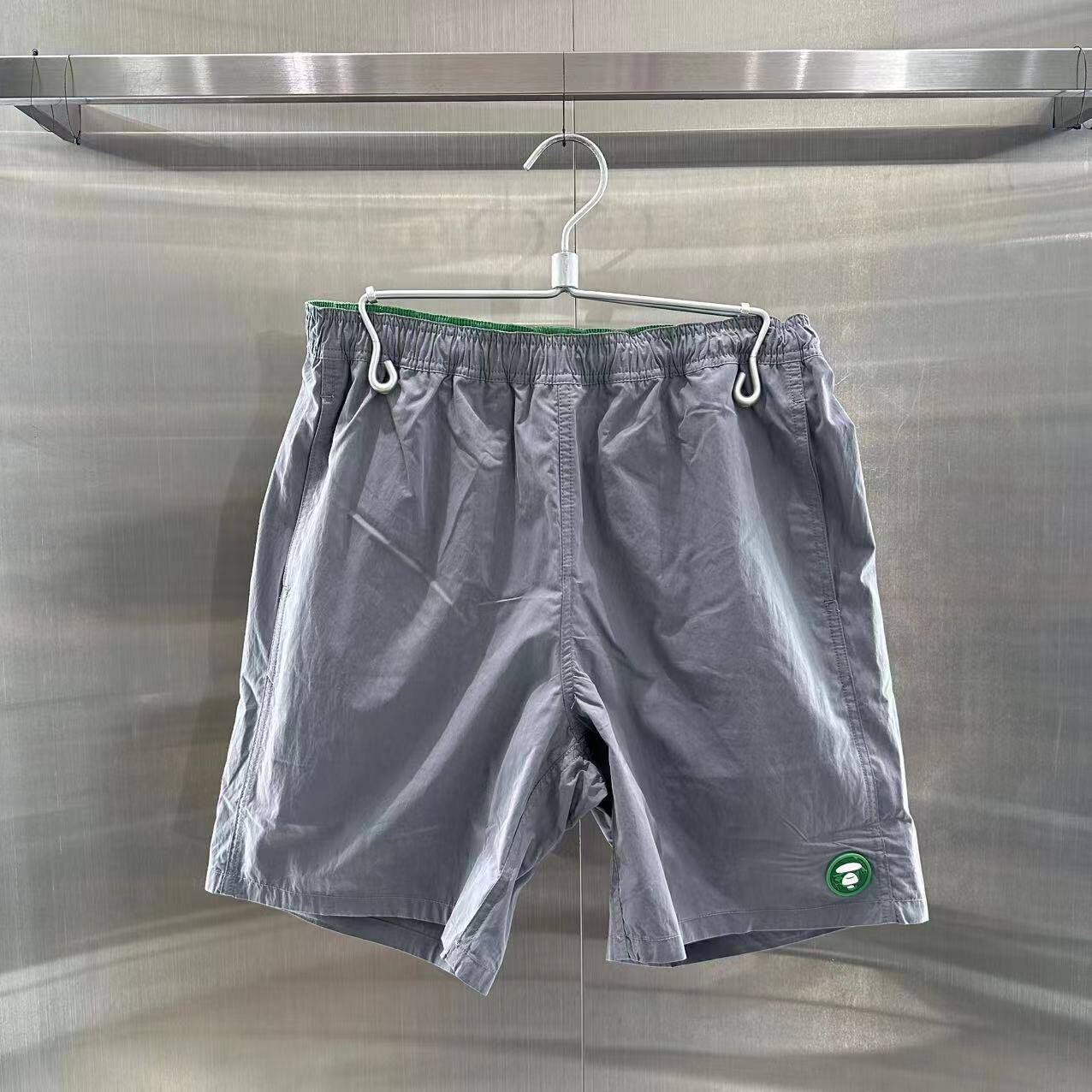 香港直郵 Aape 男裝 25春夏小標徽章潮流撞色休閑短褲B673