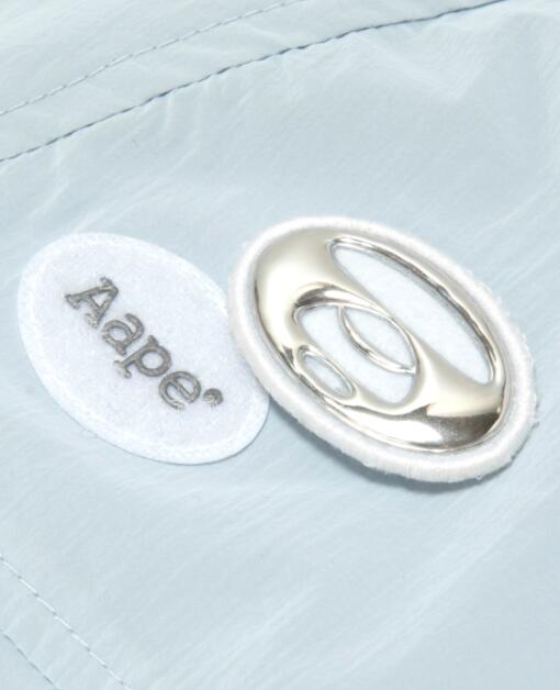 香港直郵 Aape 25秋冬 女裝 猿人徽章字母印花夾克外套7756XXP