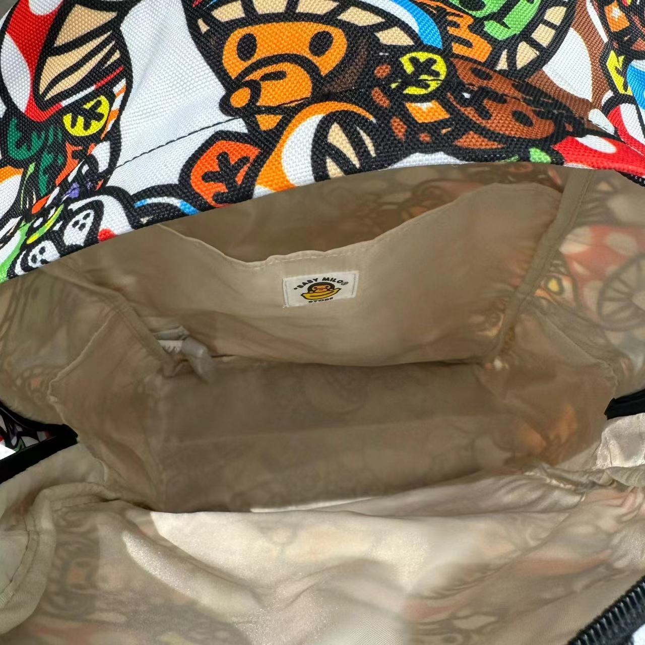 香港專櫃代購 BABY MILO STORE配飾卡通蘑菇小猴大容量雙肩包4224