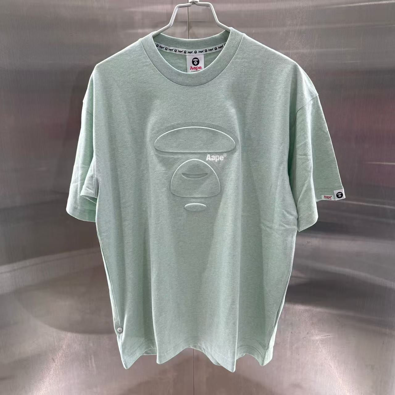 香港代購 專櫃正品 26春夏 Aape 男 AAPEUNVS 浮雕猿人印花潮流舒適休閒短袖T恤1836
