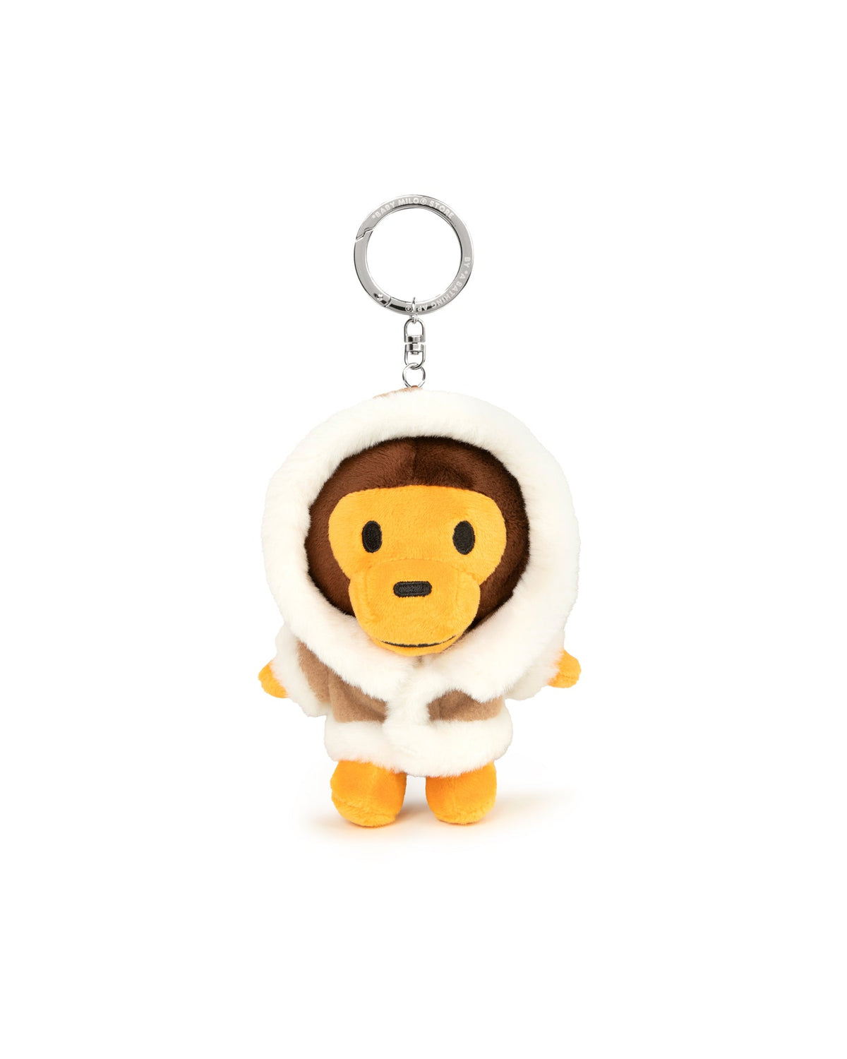 BABY MILO STORE 毛領連帽大衣小猴掛件鑰匙扣4596 0MXACW4596XXR
