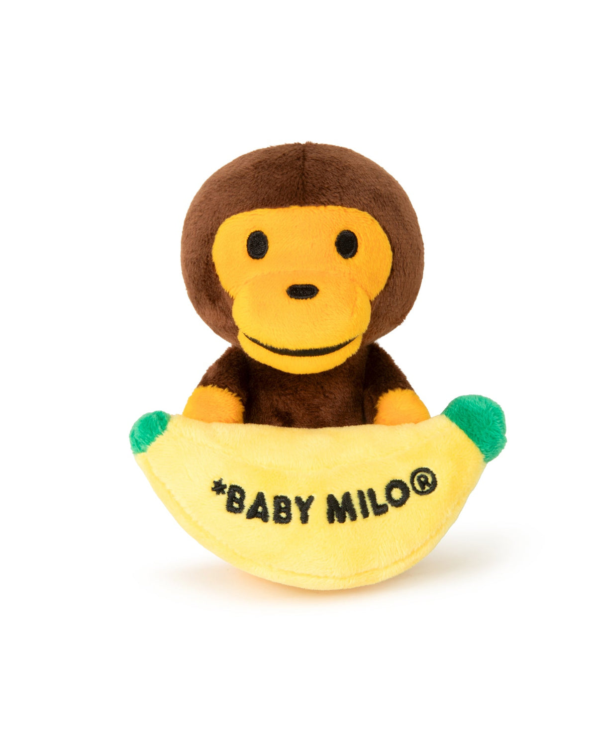 香港直郵 BABY MILO STORE 卡通毛絨香蕉小猴桌麵顯示器擺件公仔4583  0MXBCW4583XXR