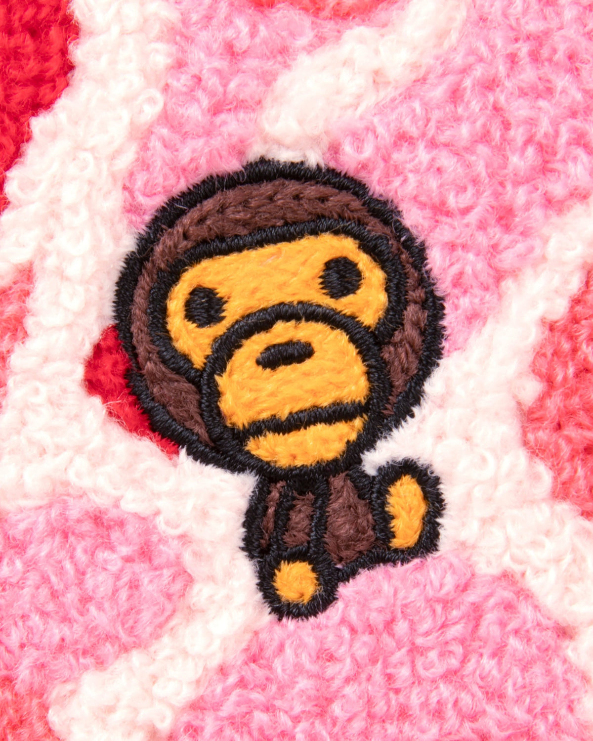 Baby milo 動物刺繡毛絨迷彩斜挎包4454  0MXBGW4454XXR