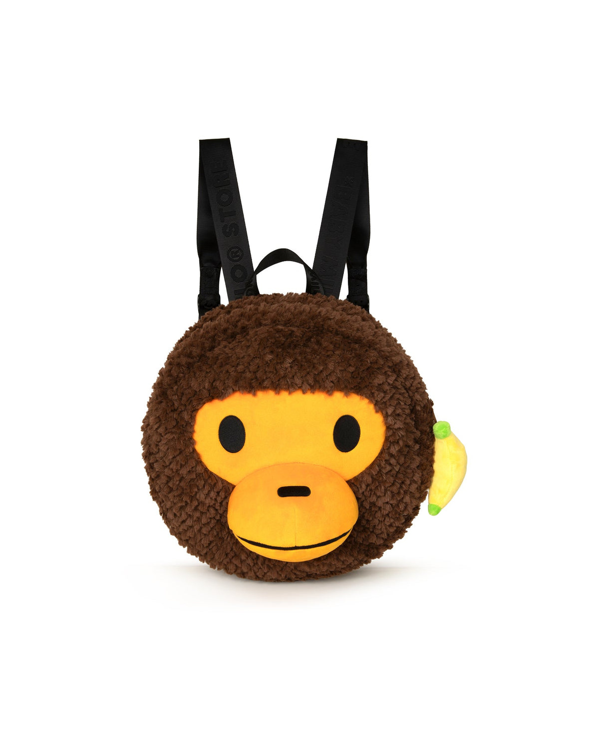 Baby milo BABY MILO STORE配饰卡通香蕉小猴毛绒雙肩包4524X 0MXBGW4524XXR