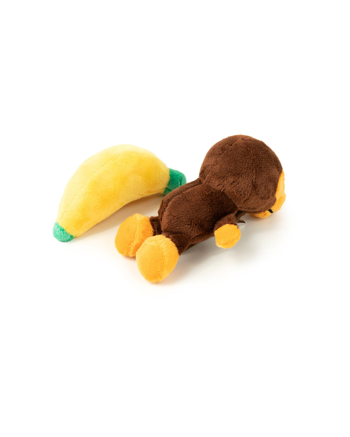 香港直郵 26秋冬 BABY MILO STORE 立體卡通毛絨香蕉小猴髮夾髮卡套組4619  0MXHAW4619XXR