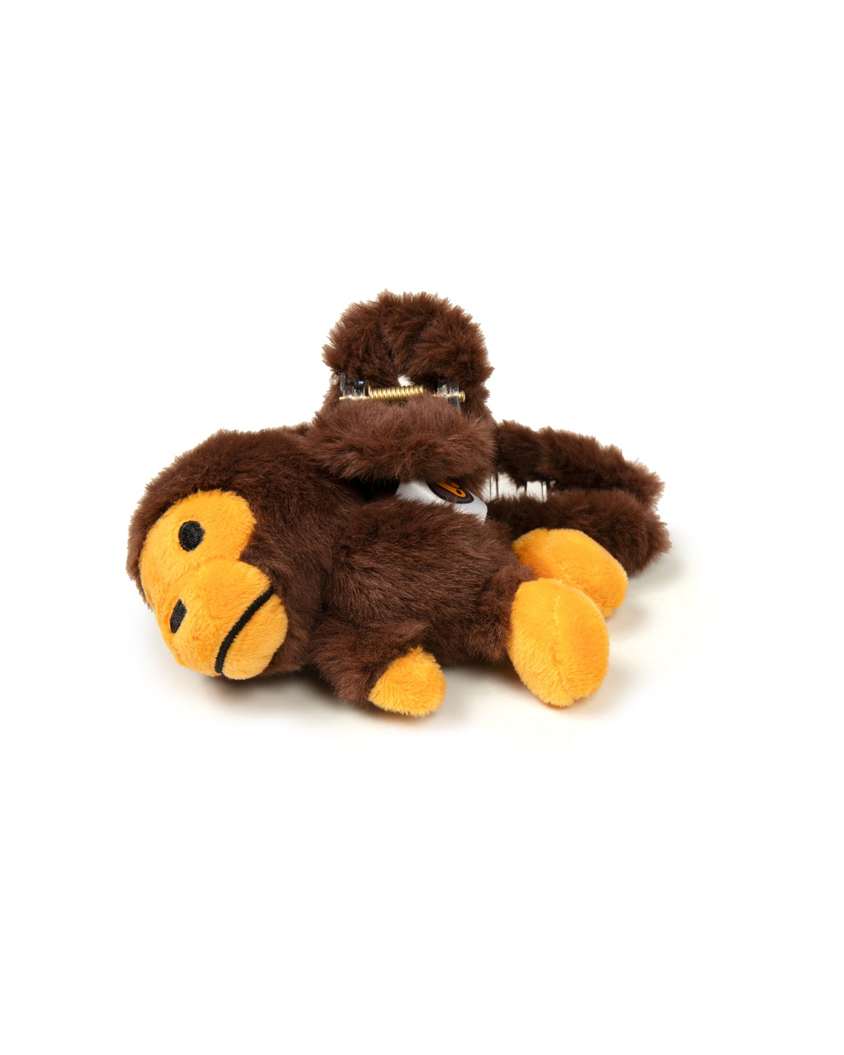 香港直郵 26秋冬 BABY MILO STORE 立體卡通毛絨小猴髮卡鯊魚夾4620 0MXHAW4620XXR