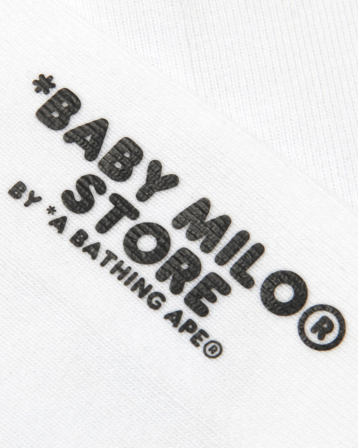 香港直郵 26秋冬 BABY MILO STORE 美食小猴字母提花短襪4564 0MXSOW4564XXR