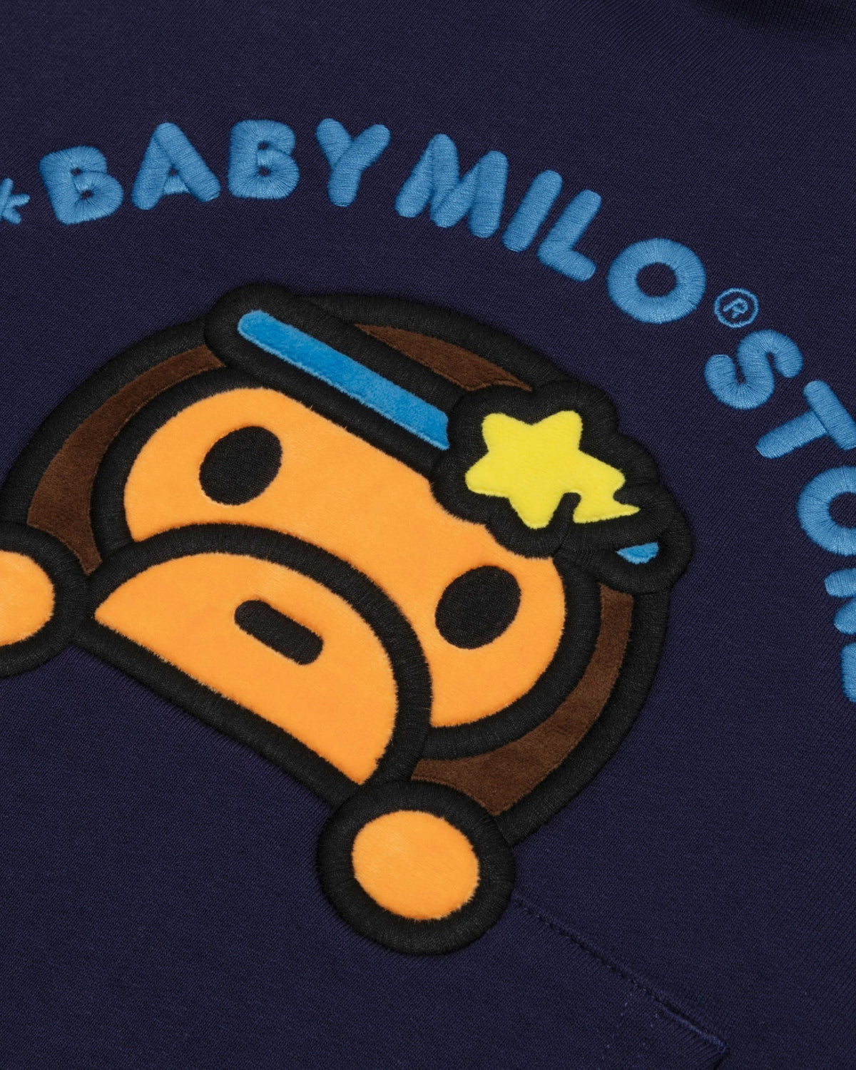 香港直郵 26秋冬 BABY MILO STORE女裝水瓶座卡通小猴加絨連帽衛衣3052 0MXSWW3052XXR
