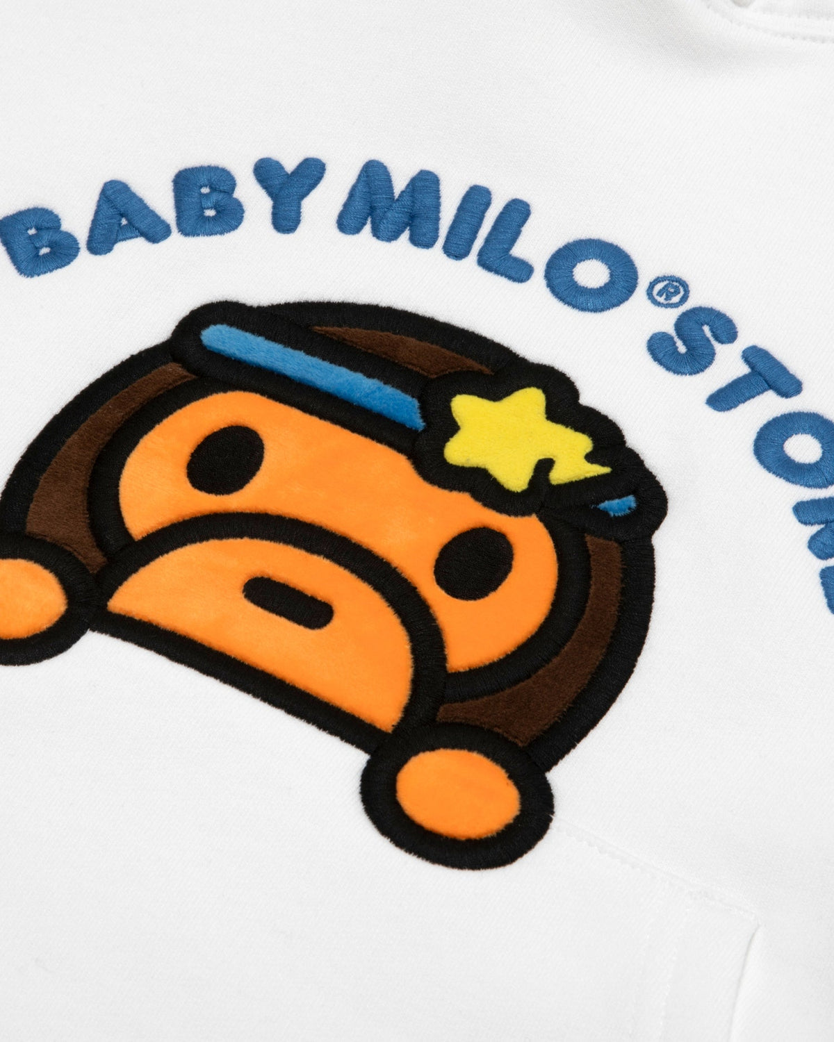 香港直郵 26秋冬 BABY MILO STORE女裝水瓶座卡通小猴加絨連帽衛衣3052 0MXSWW3052XXR