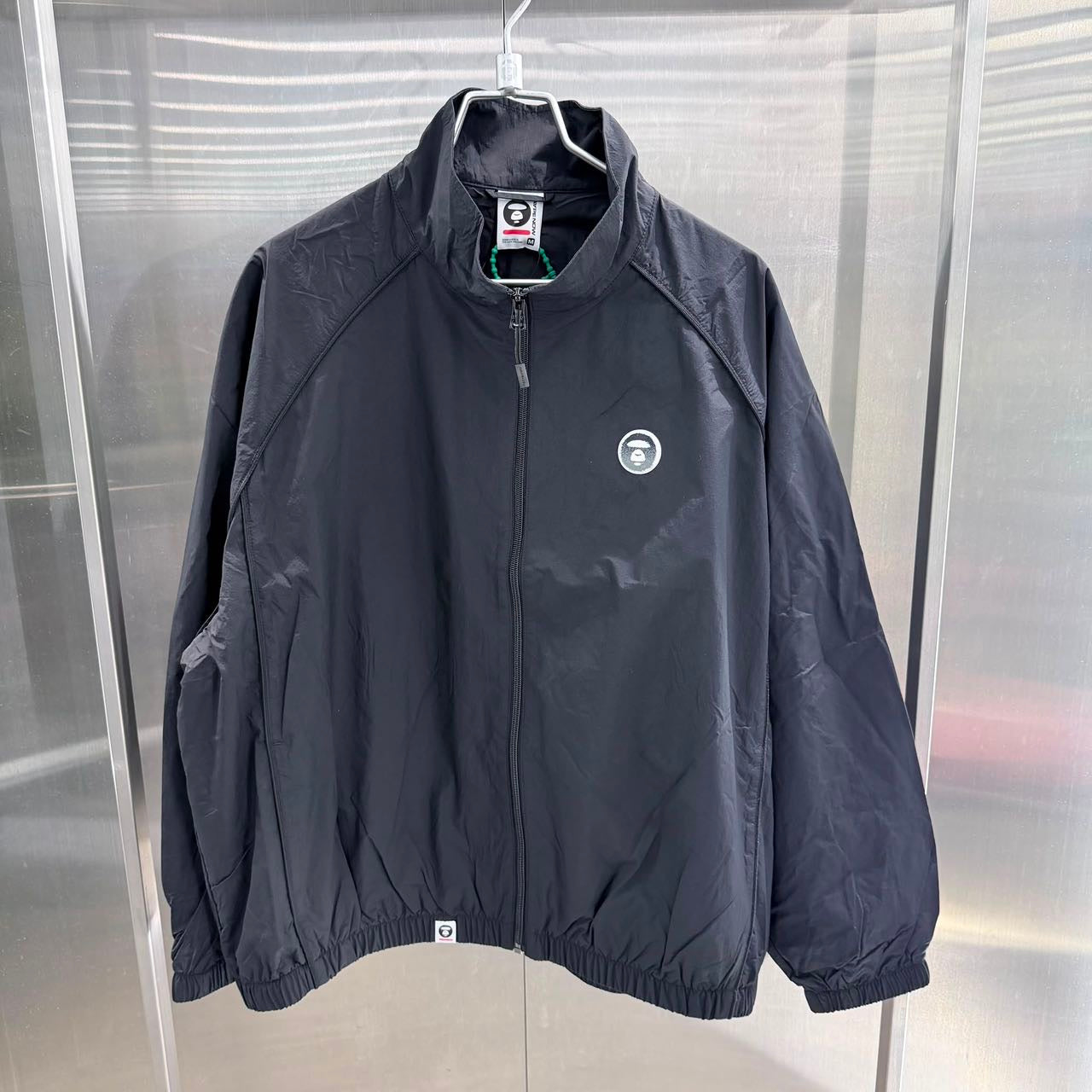香港直郵 Aape 26秋冬 男 AAPENOW 半高領薄夾克外套7794