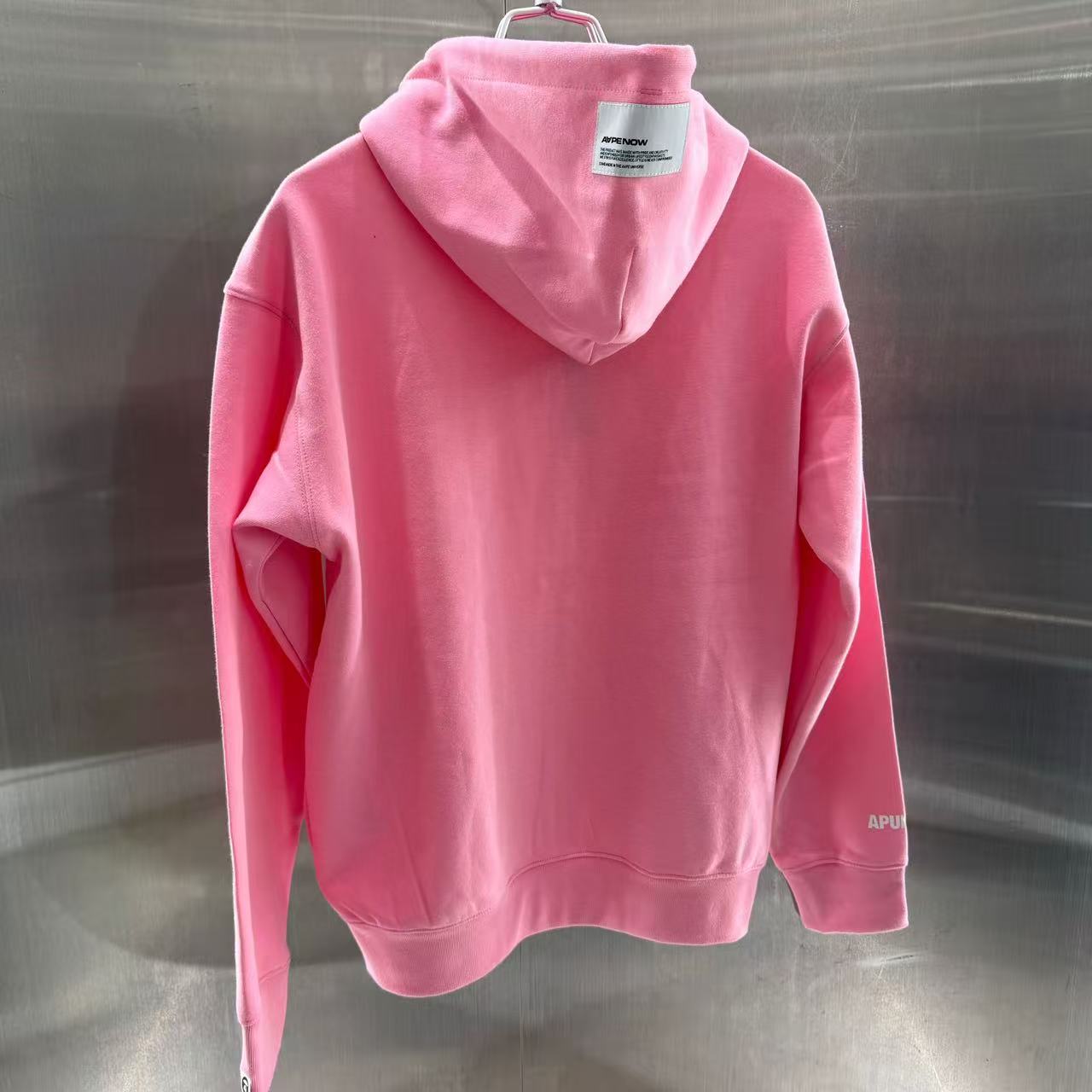 香港代購 專櫃正品 Aape 男裝 26春夏心型猿人徽標純色連帽衛衣D346