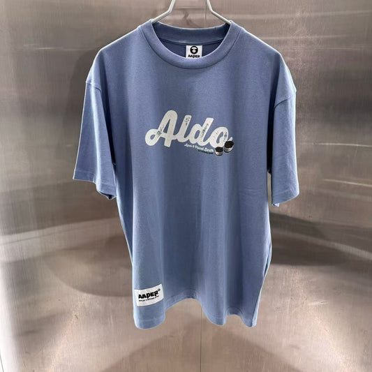 香港代購 專櫃正品 26春夏 Aape 男 AAPER 猿人軍團冰淇淋三明治印花短袖T恤1825