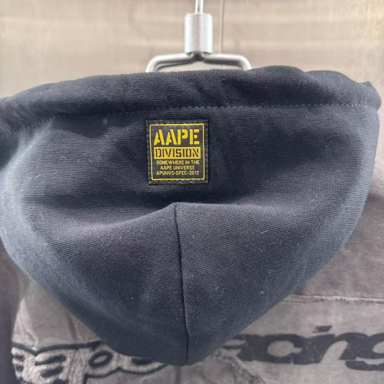 香港直郵專櫃正品 Aape 男装 26春夏 AAPEUNVS 美式復古水洗做舊可拆卸帽夾克外套7773