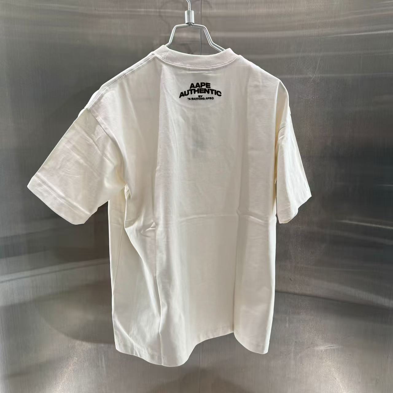 香港代購 專櫃正品 Aape 男裝 26春夏字母刺繡舒適簡約休閑圓領短袖T恤1847