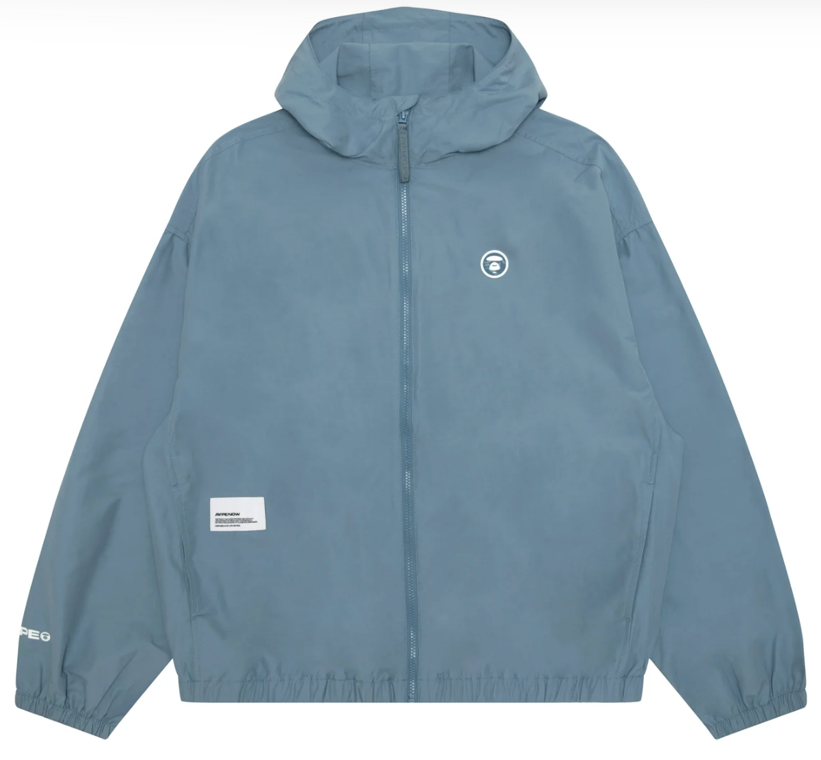香港代購 專櫃正品 Aape 26春夏 AAPENOW 猿人小標徽章連帽薄夾克外套7769