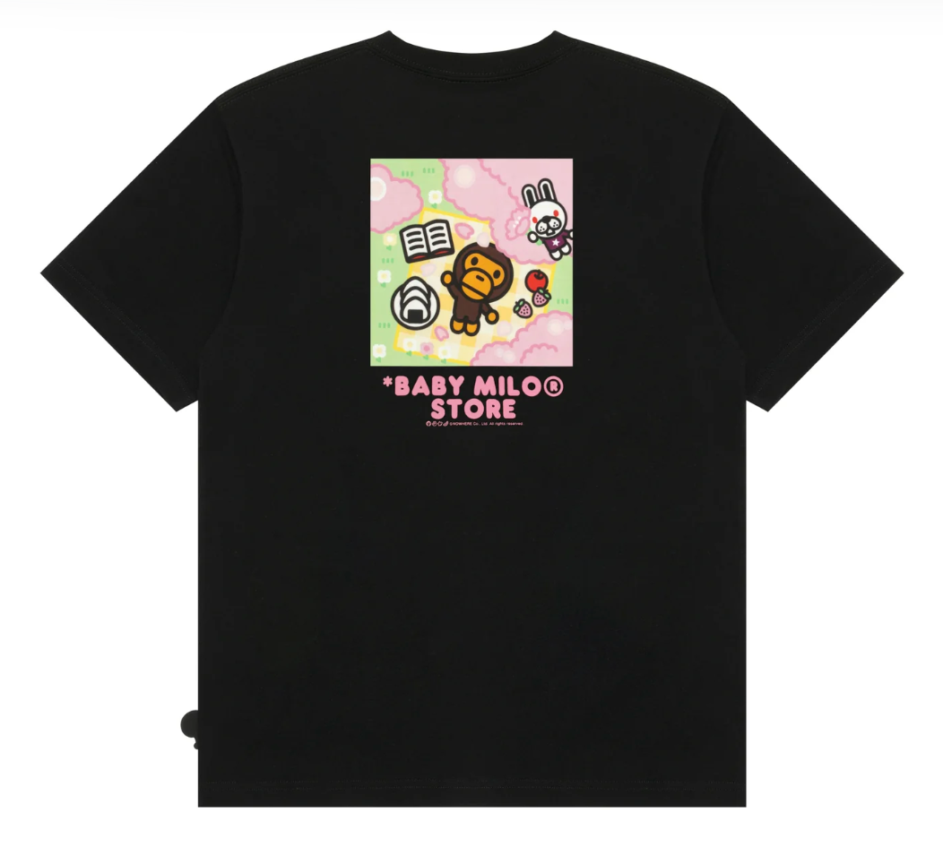 香港代購 專櫃正品 BABY MILO STORE 櫻花樹野餐小小花印章0463