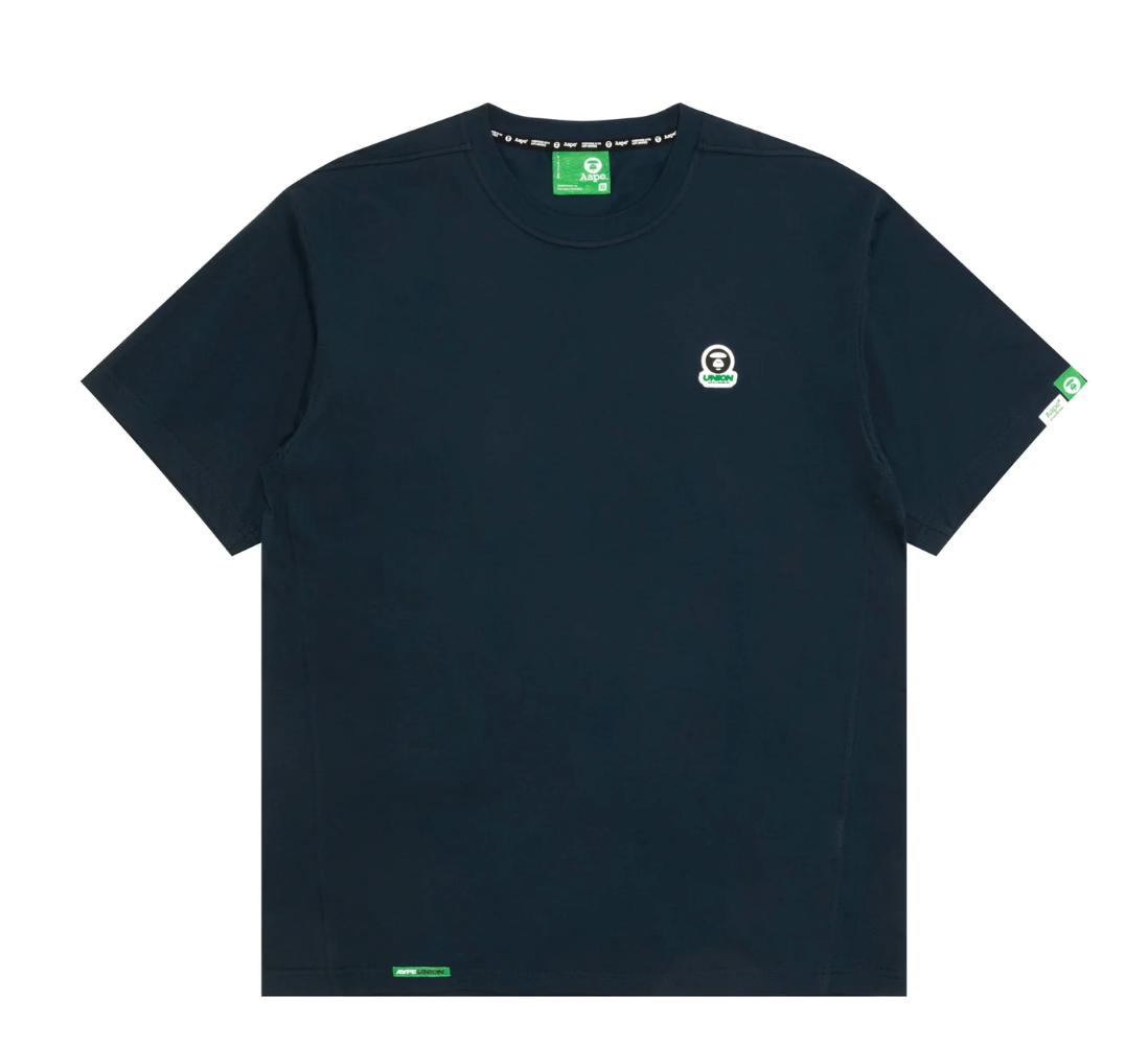 香港代購 專櫃正品 26春夏 Aape 男 AAPEUNION 運動系列匹克球猿人徽章舒適短袖T恤1927