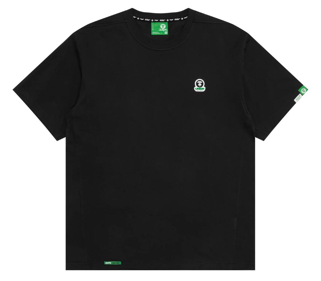香港代購 專櫃正品 26春夏 Aape 男 AAPEUNION 運動系列匹克球猿人徽章舒適短袖T恤1927