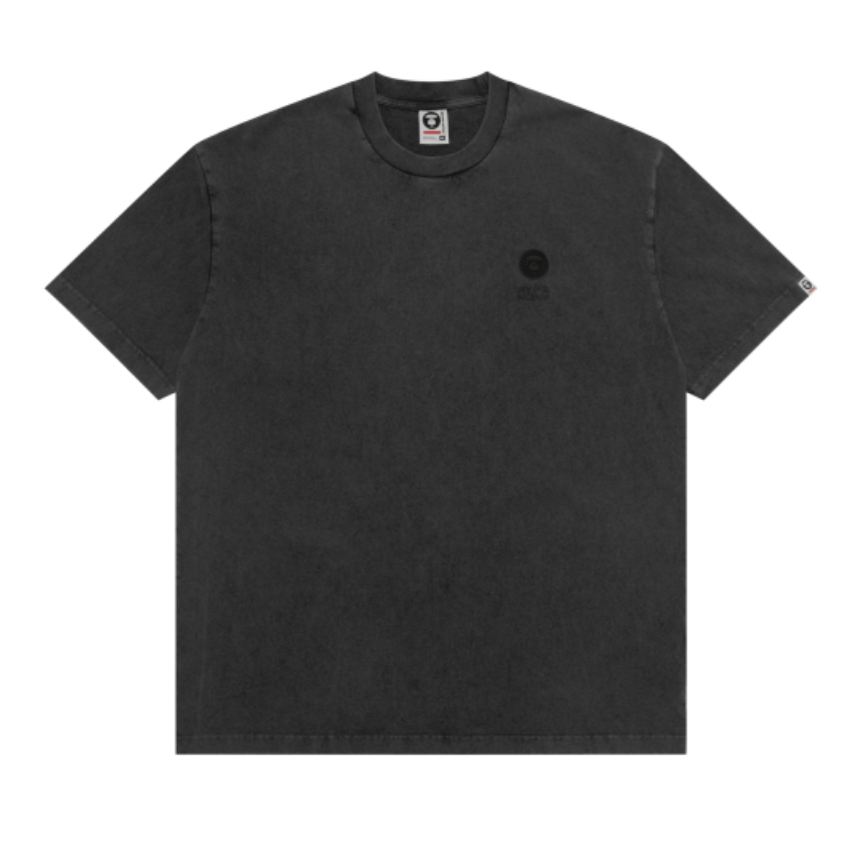 香港代購 專櫃正品 26春夏 Aape 男 AAPENOW 猿人徽章復古水洗做舊潮流舒適短袖T恤1810