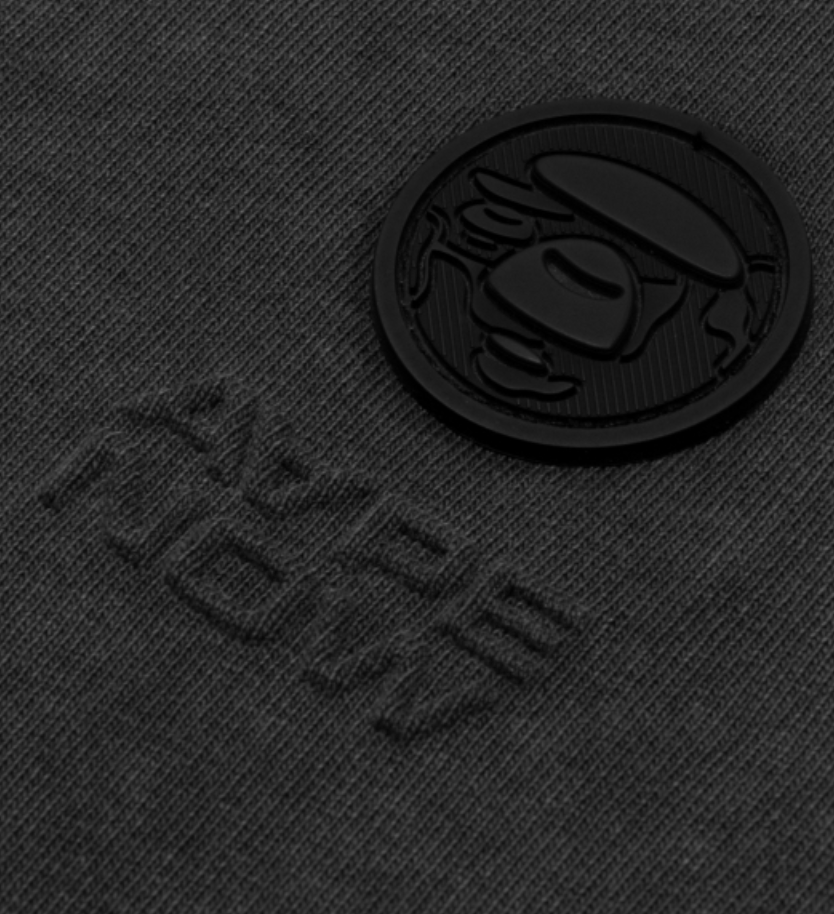 香港代購 專櫃正品 26春夏 Aape 男 AAPENOW 猿人徽章復古水洗做舊潮流舒適短袖T恤1810