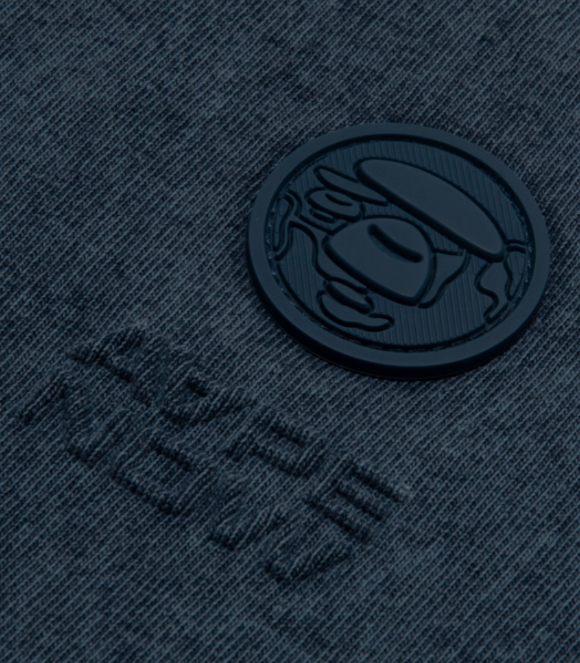 香港代購 專櫃正品 26春夏 Aape 男 AAPENOW 猿人徽章復古水洗做舊潮流舒適短袖T恤1810