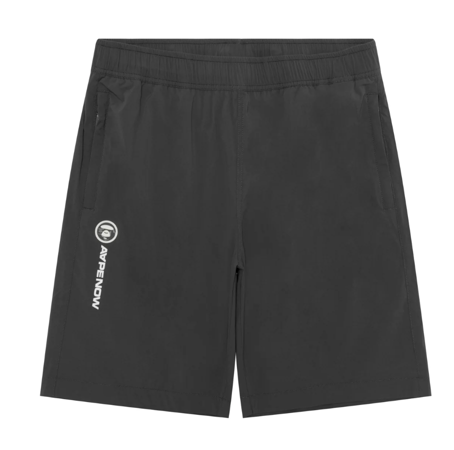 香港代購 專櫃正品 26春夏 Aape 男 AAPENOW 猿人小標徽章簡約舒適潮流短褲C680