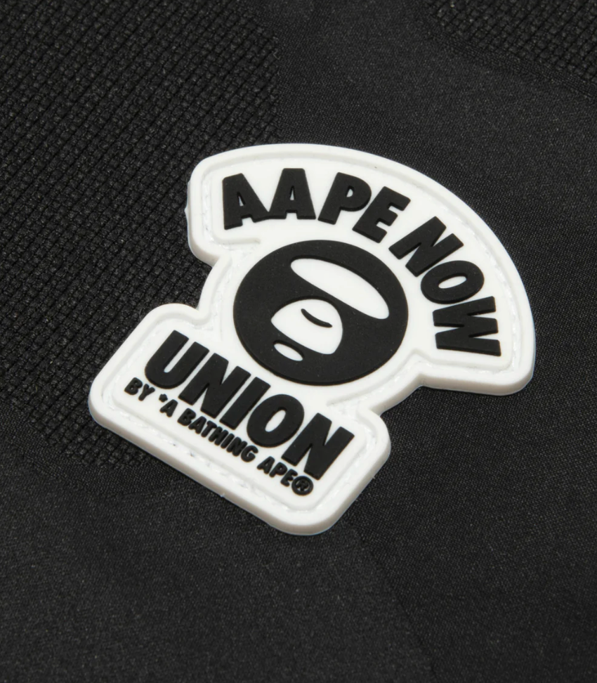 香港直郵 Aape 男裝 26春夏 AAPENOW 猿人徽章字母刺繡舒適休閒迷彩短袖襯衫 8567