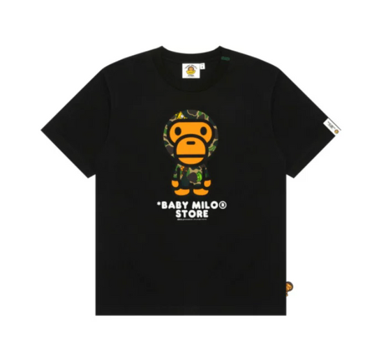 香港直郵 BABY MILO STORE 經典迷彩小猴t恤 0437