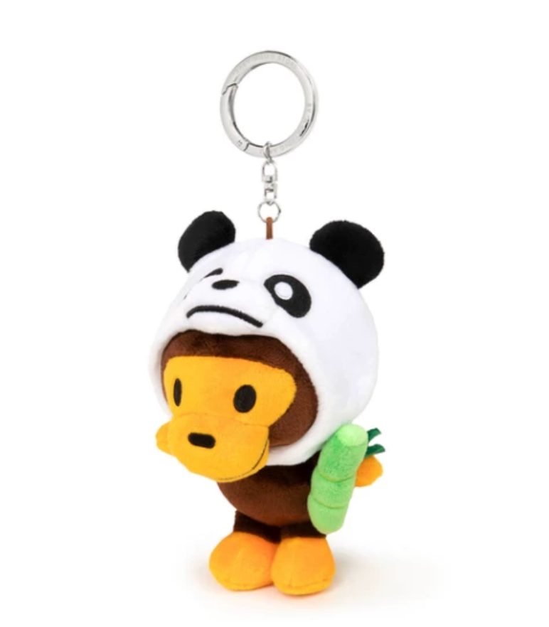 BABY MILO STORE配飾【中國限定】抱竹熊貓小猴掛件鑰匙扣4635