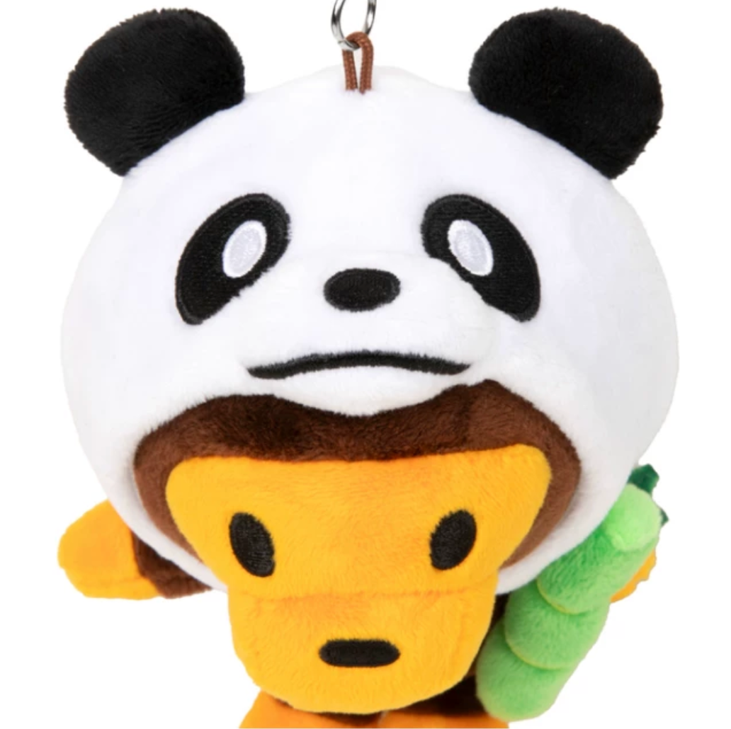 BABY MILO STORE配飾【中國限定】抱竹熊貓小猴掛件鑰匙扣4635