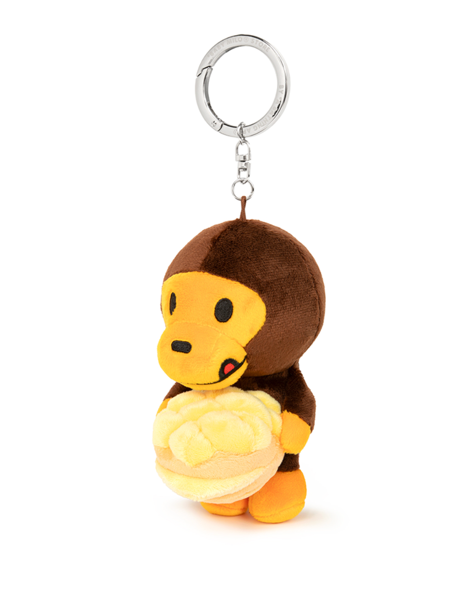BABY MILO STORE配飾【香港限定】菠蘿包小猴掛件鑰匙扣